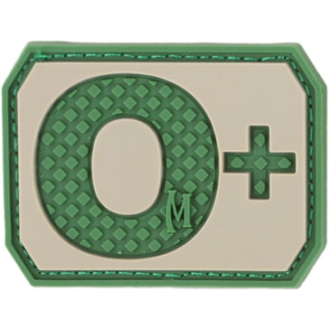 POS Blood Type Morale Patch Maxpedition BTOPZ O
