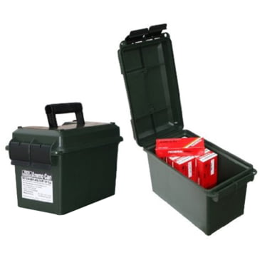 Details about   MTM .50 Caliber Ammo Can Set of 2 Boxes Water Resistant O-Ring Seal Olive Green 