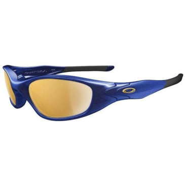 blue frame oakley sunglasses