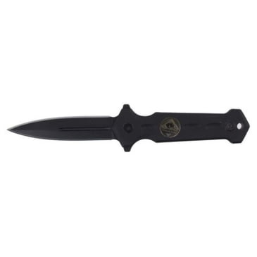 Puma Knives SGB Bigcat 8in Black Fixed Blade Knife, 3.3in Blade, Black G10 | Free Shipping over