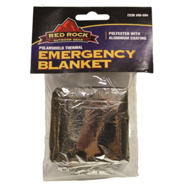 Red Rock Outdoor Gear Emergency Blanket 