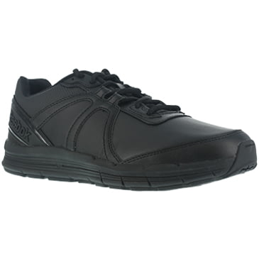 black trainer shoes for work