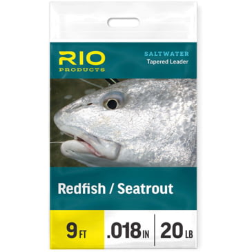20 lb NEW FREE SHIPPING RIO Redfish/Seatrout Leader 