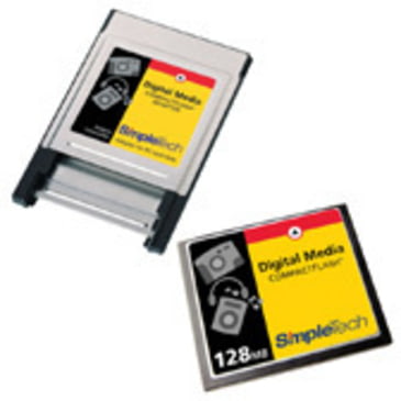 Dear Jumping jack Say aside SimpleTech Compact Flash 128MB Card w/ PC Card Adaptor | Free Shipping over  $49!