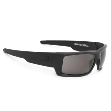 673038396129 Spy Optics General Sunglasses Matte White w/ Gray 
