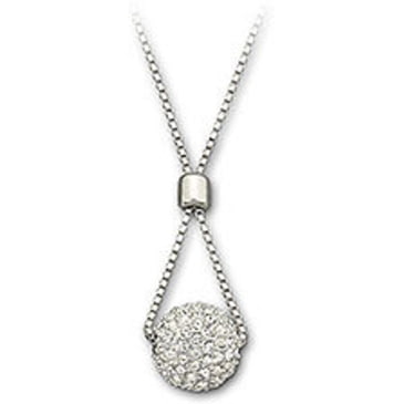 swarovski ball pendant