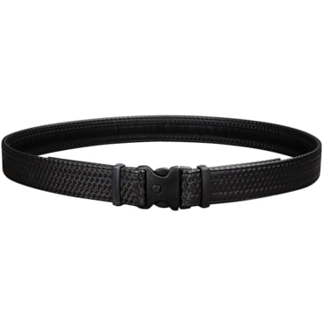 Uncle Mike's Law Enforcement Mirage Basketweave Ultra Duty Belt with Hook and Loop Lining 