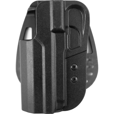 Uncle Mike's Tactical Kydex Left Hand Holster With Paddle Black 54172 for sale online 