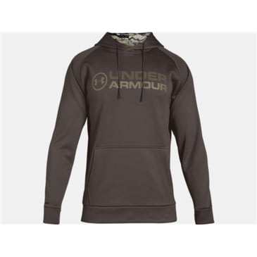 under armour hoodie men brown