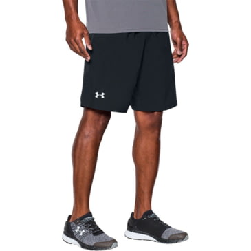 Under Armour 1289314001SM UA Launch Mens S Black Athletic Gym Running Shorts 