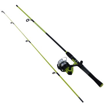 zebco green fishing pole