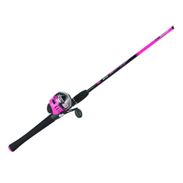 zebco pink fishing rod