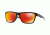 Oakley HOLSTON OO9334 Sunglasses 933412-58 - Polished Black Frame, Prizm Ruby Polarized Lenses
