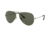 Ray-Ban Aviator Large Metal Sunglasses RB3025 919131-55 - , Green Lenses