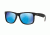 Ray-Ban RB4165 Sunglasses 622/55-55 - Black Rubber Frame, Green Mirror Blue Lenses