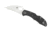 Spyderco Delica 4 Pocket Folding Knife, 2.88 in, VG-10 Plain Blade, Black FRN Handle, C11FPWCBK