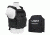 Vism 2924 Series Plate Carrier Vest includes two BSC1012 Soft Ballistic Panels - Shooters Cut 10in X12in, Black BSCVPCV2924B-A