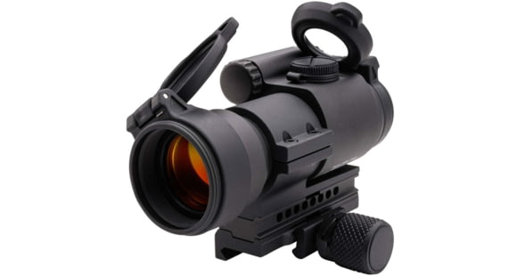 Image of Aimpoint PRO - Patrol Rifle Optic - Red Dot Reflex Sight, 2 MOA Dot Reticle, 1x38mm, w/ QRP2 Mount &amp; Spacer, Black, Semi Matte, Anodized, 12841