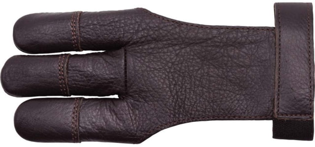 .30-06 Outdoors CowHide Shooting Glove 3 Finger Men's Brown Medium - .30-06 Outdoors