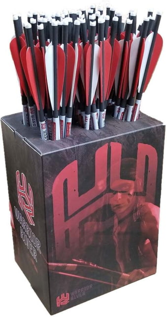 .30-06 Outdoors Warrior River Carbon Crossbow Bolt Black/Red - .30-06 Outdoors