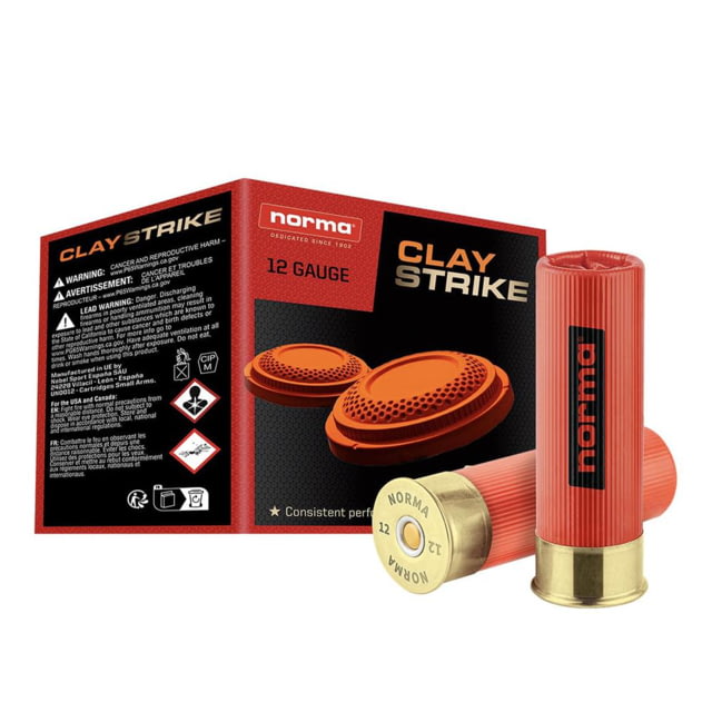 ma ClayStrike 12 Gauge 1oz 2.75 Inch Shotgun #7.5 25 Rounds Ammo