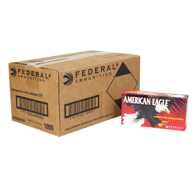 eral Premium American Eagle Handgun Ammunition .40 S&W 165 Gr FMJ 1130 Fps 1000/ct F Ammo