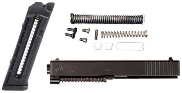 Round .22 LR Glock Conversion Magazine With Glock 19/23 .22 Standard End And Maintenance Kit Ammo