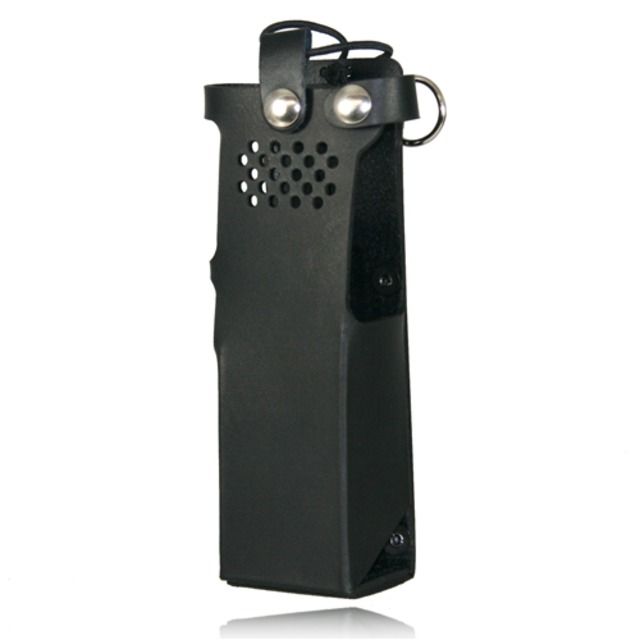 Boston Leather Firefighter's Radio Holder For Motorola Apx 6000/8000 & Apx 6000xe/8000xe - Boston Leather