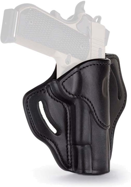 1791 Gunleather Belt Holster OWB Right Hand Black - 1791 Gunleather