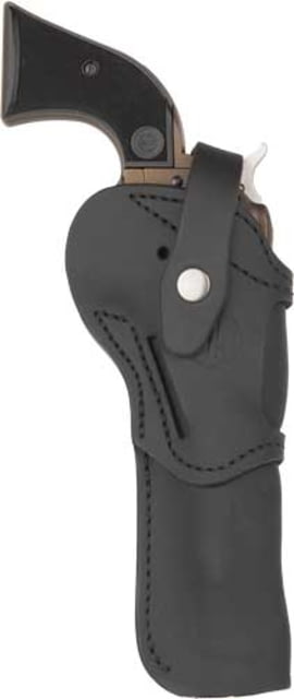 1791 Gunleather Single Action Revolver OWB Holster - Ambidextrous 6.5 Stealth Black Stealth Black 6.5 - 1791 Gunleather