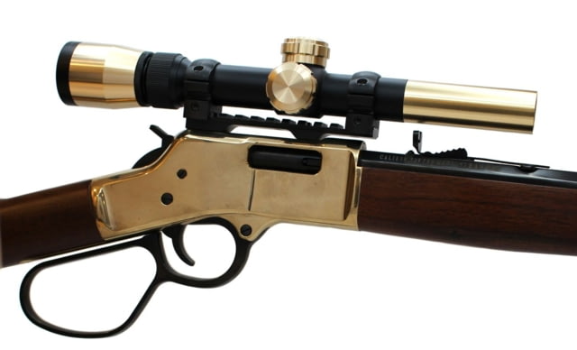 1895 Scopes 1.5x-5x20mm Rifle Scope - Extended 20mm Tube Brass - 1895 Scopes