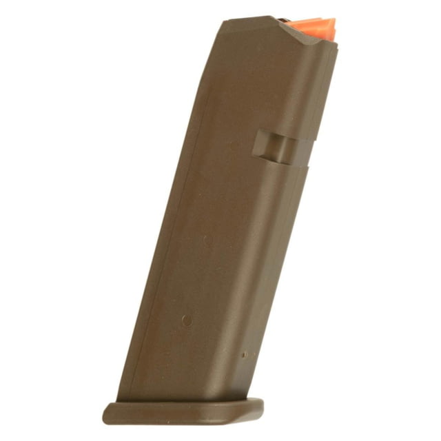 ck G17 9mm Luger 17 Round Pistol Magazine FDE W/ Orange Follower 1 Pack 17 Ammo
