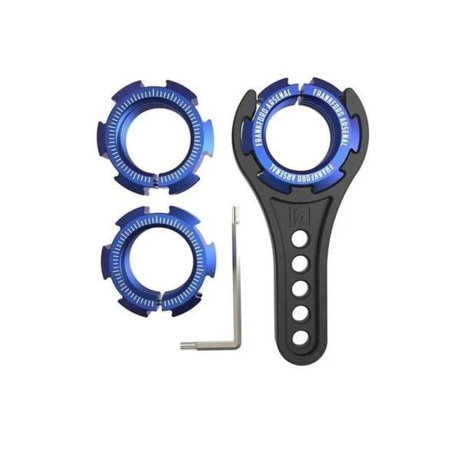 BOG Frankford Arsenal Dielocker Die Lock Rings with Wrench 3/ct D87F055C PH - Bog