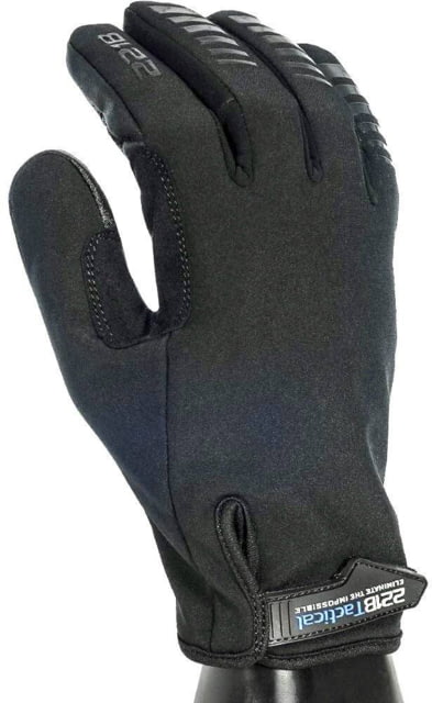 221B Tactical Agent Gloves 2.0 Elite Thermal & Water Resistant Black Medium - 221B Tactical