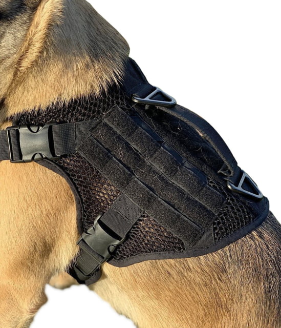 221B Tactical Artemis K-9 Harness Black Extra Small - 221B Tactical