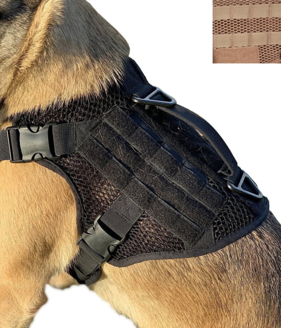 221B Tactical Artemis K-9 Harness Tan Large - 221B Tactical
