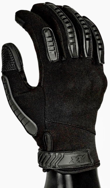 221B Tactical Commander Gloves Hard Knuckle Protection Full Dexterity Level 5 Cut Resistant Black Extra Small - 221B Tactical