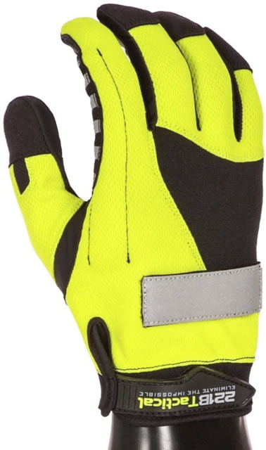 221B Tactical Exxtremity Patrol Gloves 2.0 Hi-Vis Yellow Medium - 221B Tactical