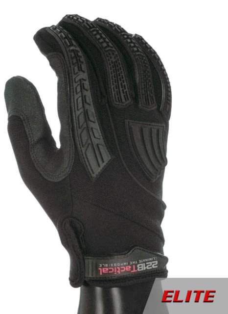 221B Tactical Guardian Gloves HDX ELITE Level 5 Cut Resistant & Fluid Resistant Black Medium - 221B Tactical
