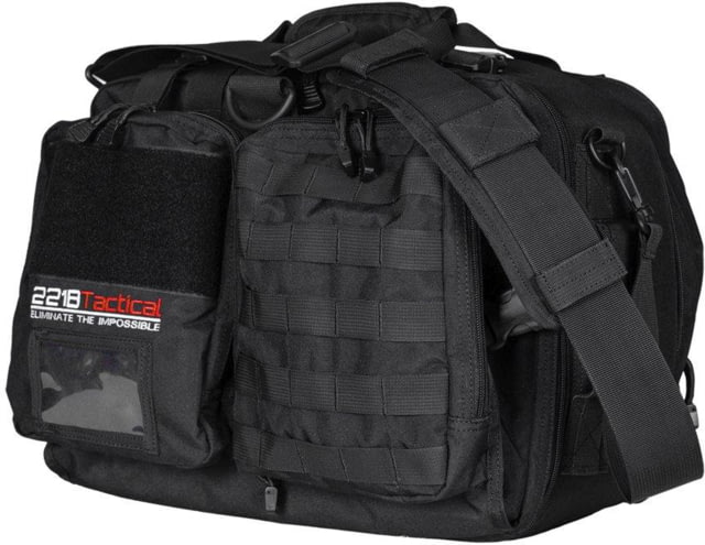 221B Tactical Hondo Police Patrol Bag 30 Liters 10in W x 18in L x 10in D Black One Size - 221B Tactical
