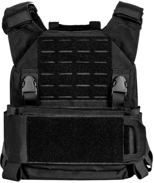 221B Tactical QRF Low Visibility Minimalist Plate Carrier Black One Size - 221B Tactical