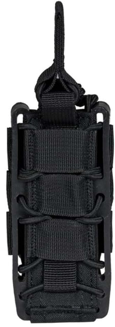 221B Tactical Rapid Access Single Pistol Open Top Molle Mag Pouch Black - 221B Tactical
