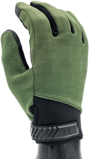 221B Tactical Responder Elite Full Dexterity Level 5 Cut Resistant and Fluid Resistant Gloves - Men's OD Green Large - 221B Tactical
