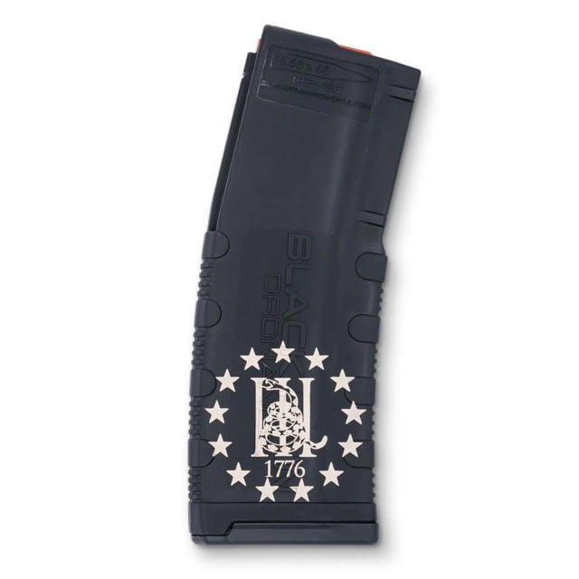 Black Rain Ordnance AR-15 .223 Rem/ 5.56 NATO 30 Round Rifle Magazine w/ Huckleberry Engraving IR - Black Rain Ordnance