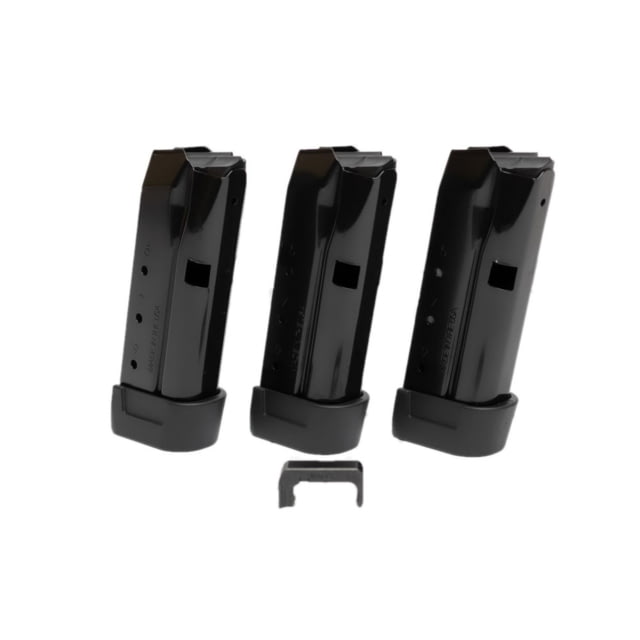 eld Arms Z9 Handgun Magazine For Glock 43 9mm 9/rd 3 Pack Black 0318C689 QS Ammo