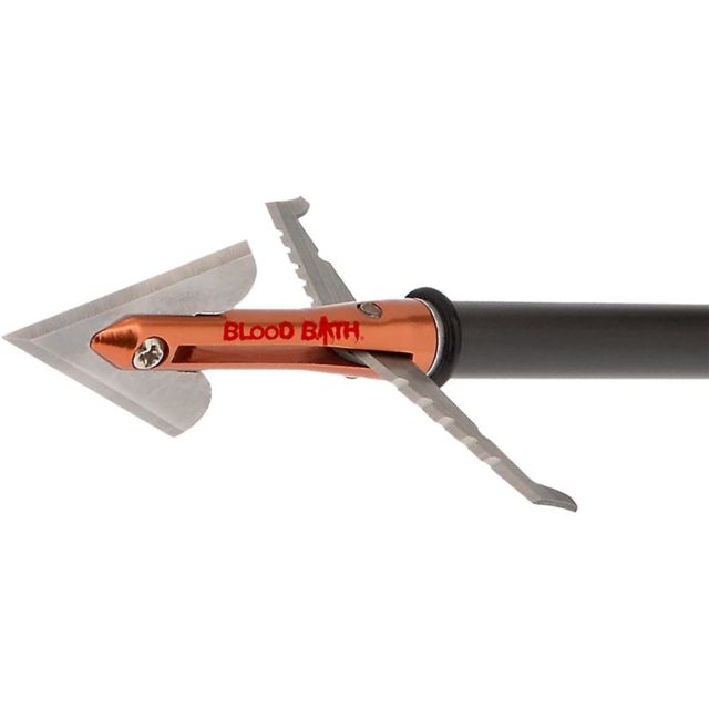 .30-06 Outdoors Blood Bath Broadhead 100 gr. 3 pk. 4 Blades Orange - .30-06 Outdoors