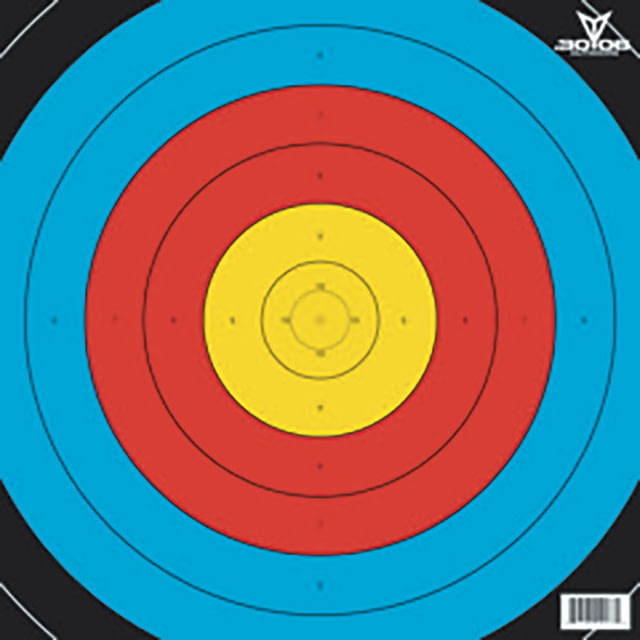 .30-06 Outdoors FITA 50m Target 80 cm 100 Pack Multi - .30-06 Outdoors