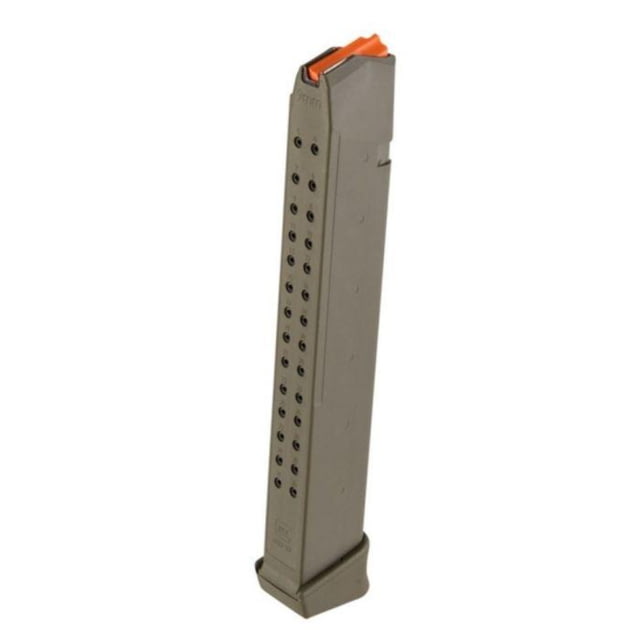 Glock OEM Rifle Magazine for G17/19/34 OD Green 9mm Luger 33/rd BULK 72A5493D GL - Glock