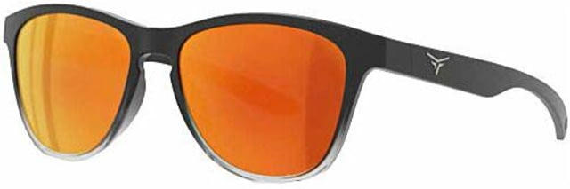 3M Force Flex Bryce Sunglasses Black Frame Red Mirror Polarized Lens