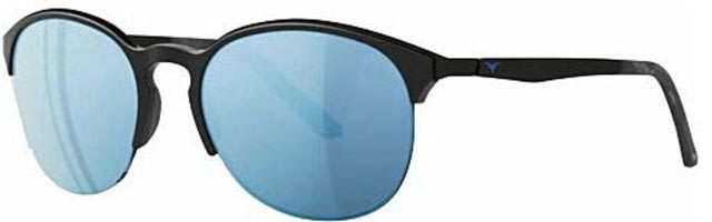 3M Force Flex Caprice Sunglasses Black Frame Blue Mirror Polarized Lens